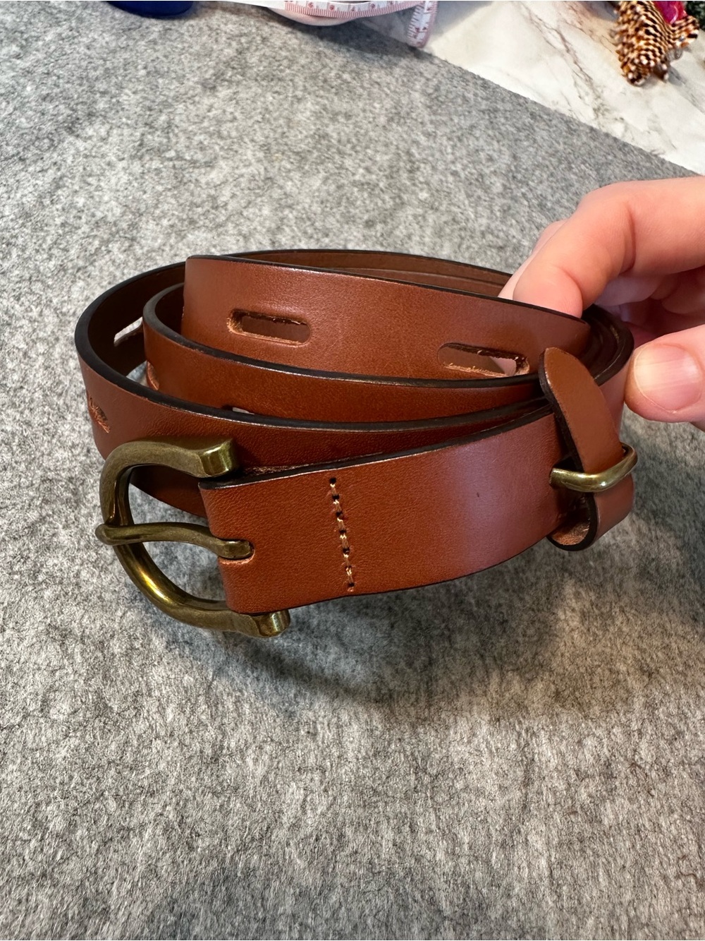 Madewell Brown Leather Belt